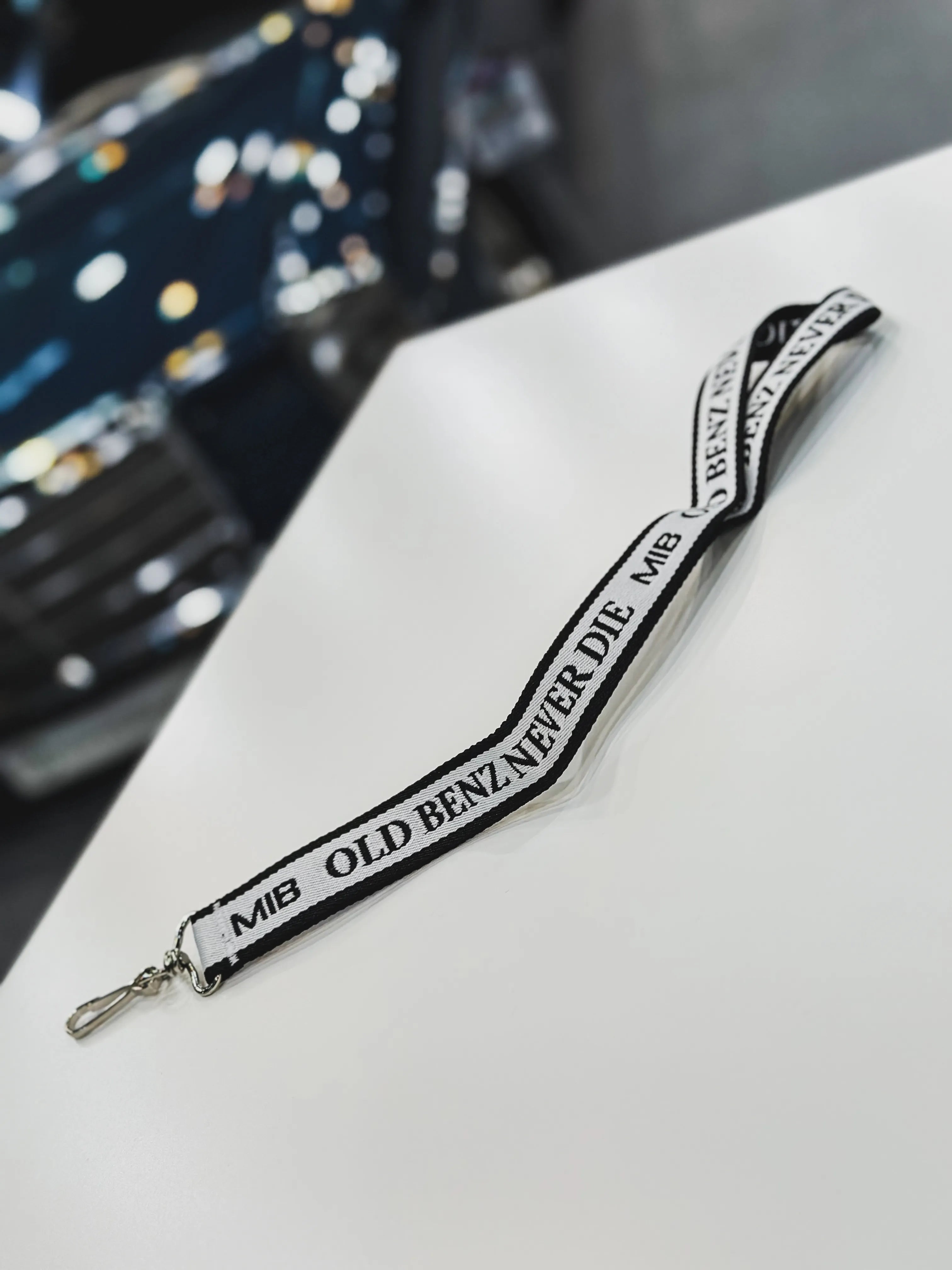 Old Benz Never Die Lanyard