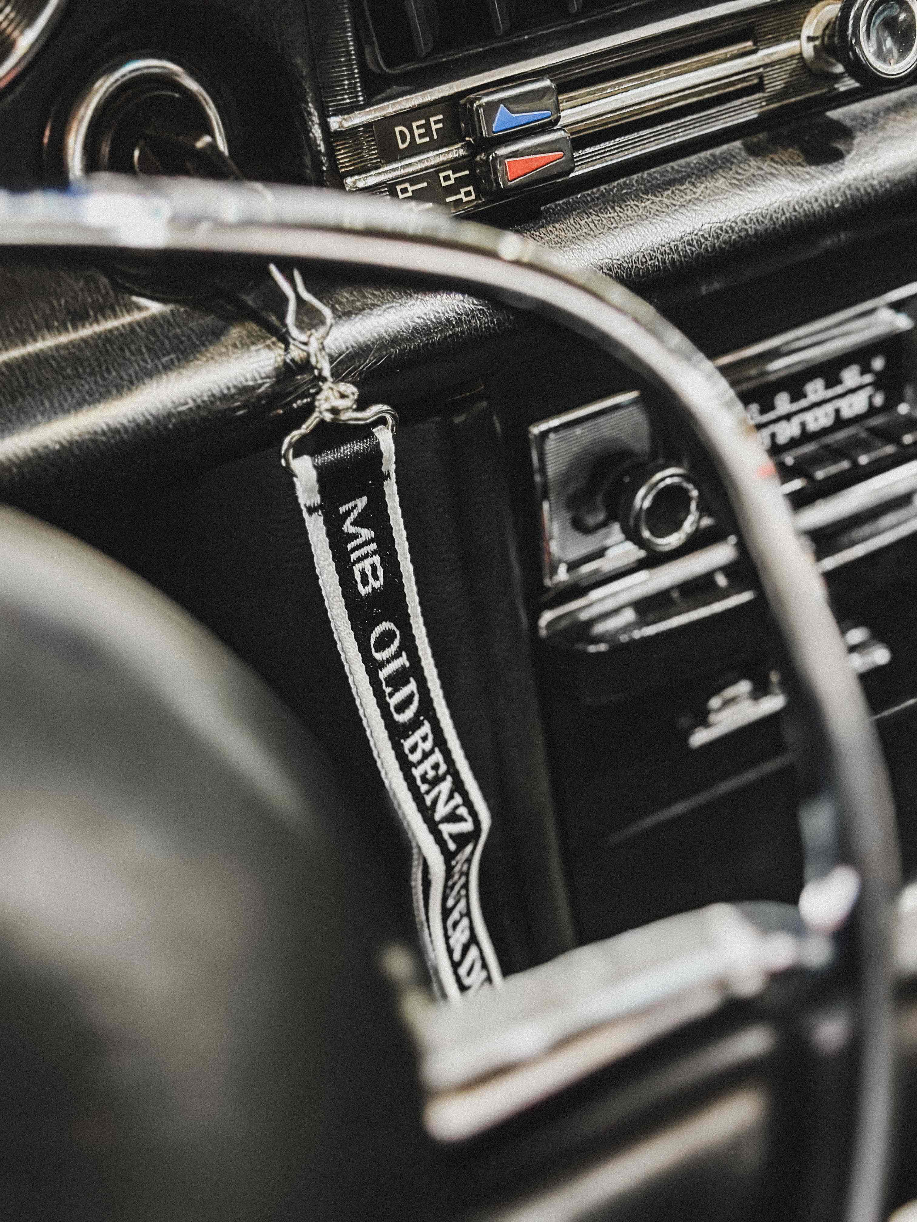 Old Benz Never Die Lanyard